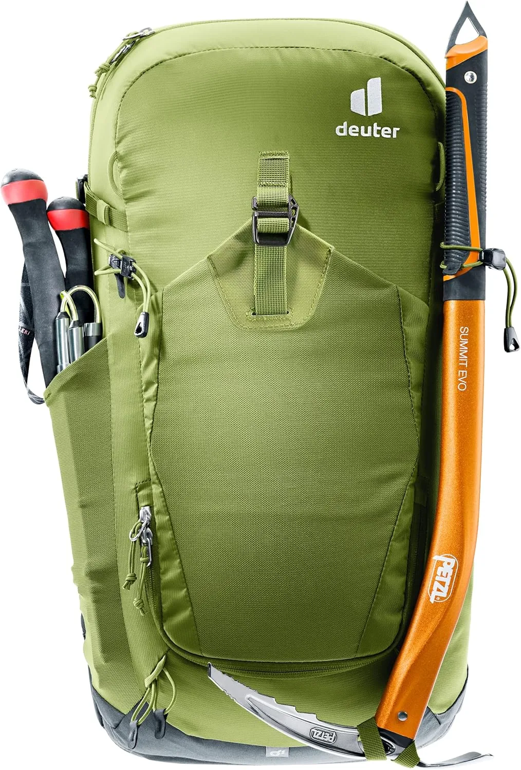 Deuter Trail Pro 33L Backpack I Day Pack for Hiking, Multi-Day Tours & Trekking - Meadow-Graphite