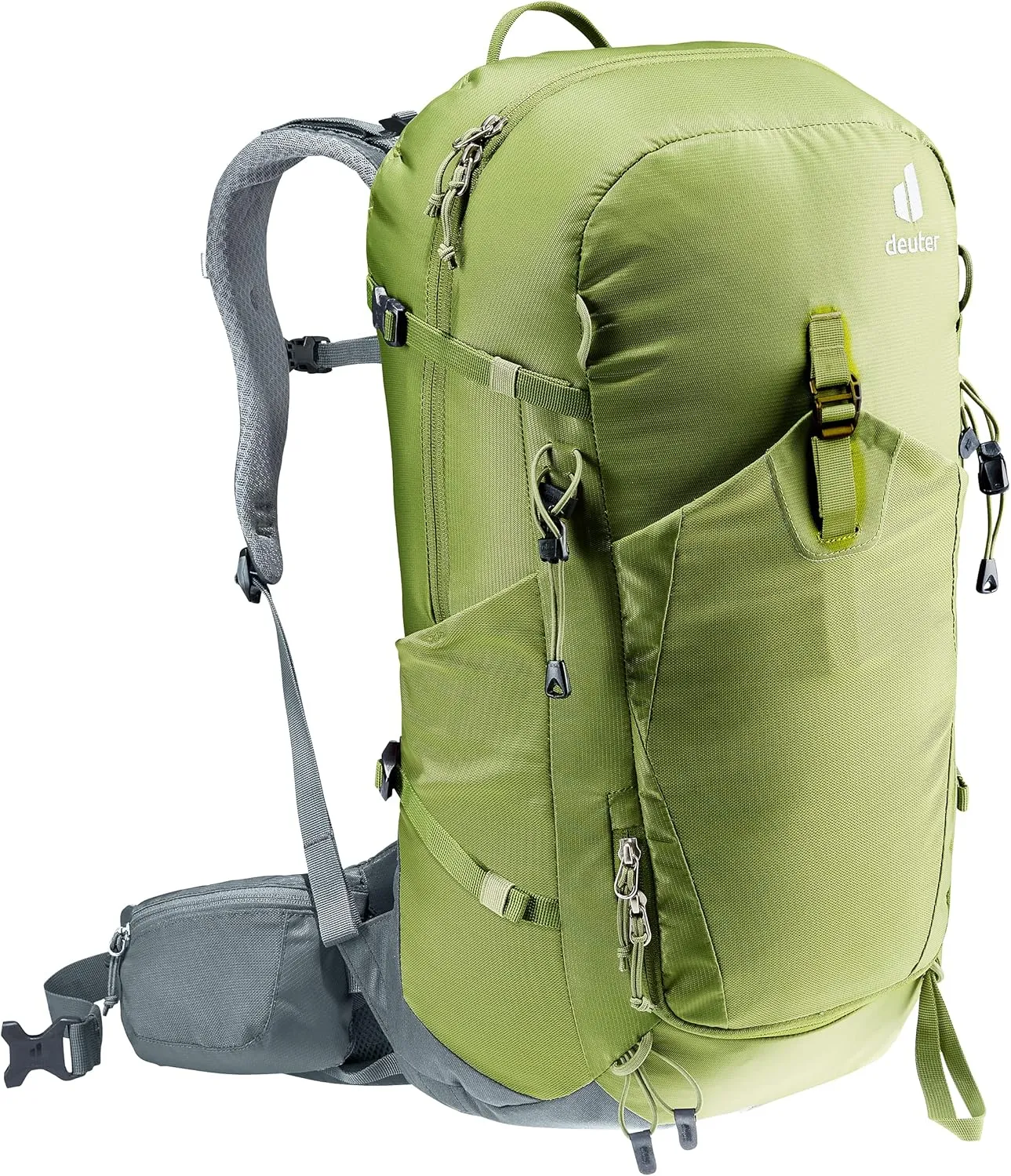 Deuter Trail Pro 33L Backpack I Day Pack for Hiking, Multi-Day Tours & Trekking - Meadow-Graphite