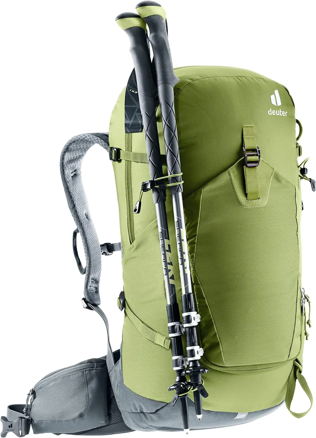 Deuter Trail Pro 33L Backpack I Day Pack for Hiking, Multi-Day Tours & Trekking - Meadow-Graphite