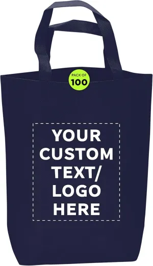 DISCOUNT PROMOS Large Reusable Heavy Duty Tote Bag - Beach Shopping Bag
