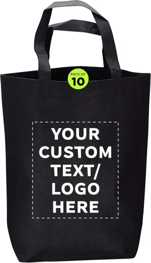 DISCOUNT PROMOS Large Reusable Heavy Duty Tote Bag - Beach Shopping Bag
