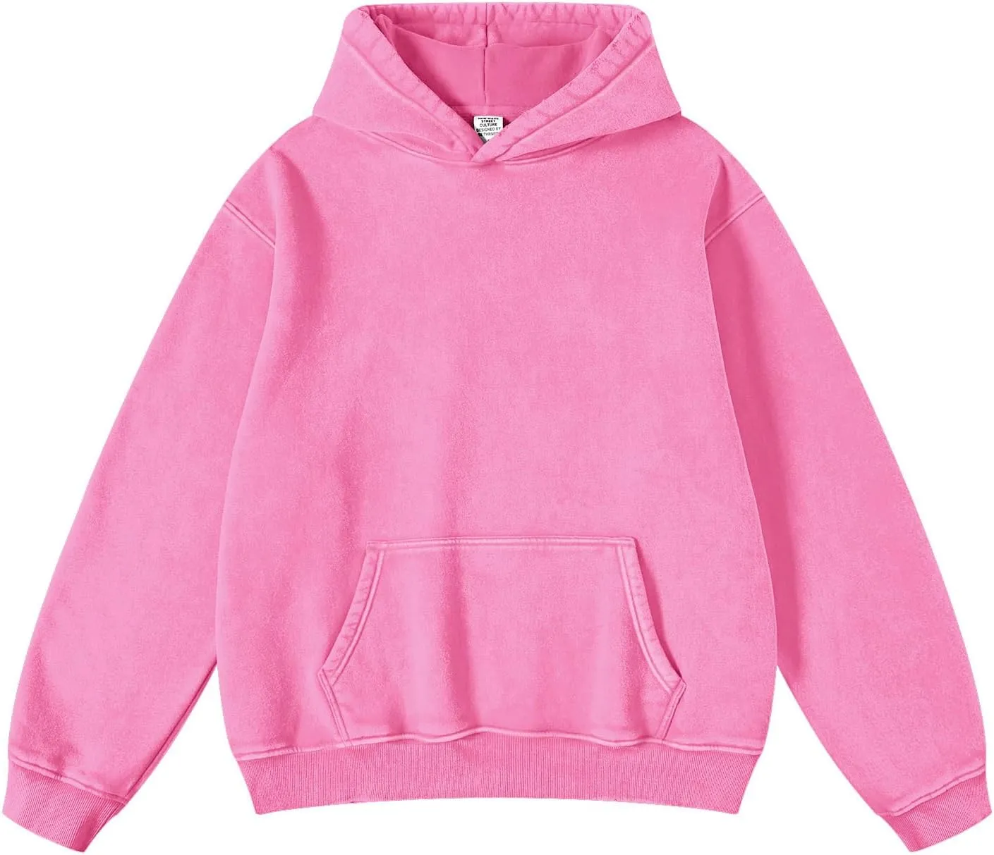 Dnzzs Womens Oversized Hoodie Acid Wash Hoodie Vintage Sweatshirt Heavyweight Fleece Cotton Streetwear Trendy Sweatshirts