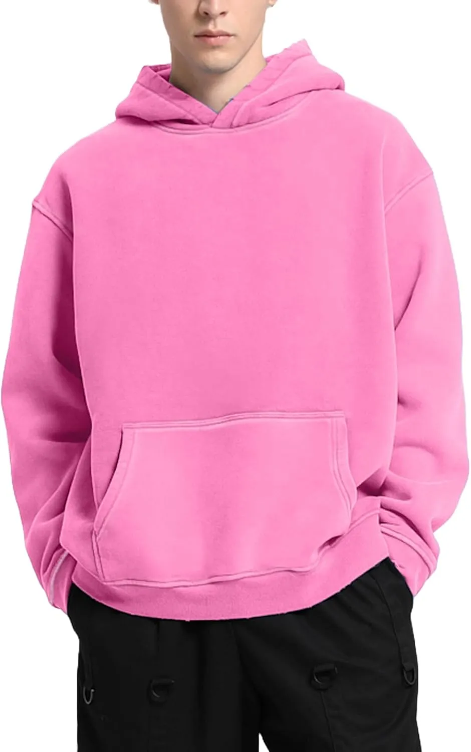 Dnzzs Womens Oversized Hoodie Acid Wash Hoodie Vintage Sweatshirt Heavyweight Fleece Cotton Streetwear Trendy Sweatshirts