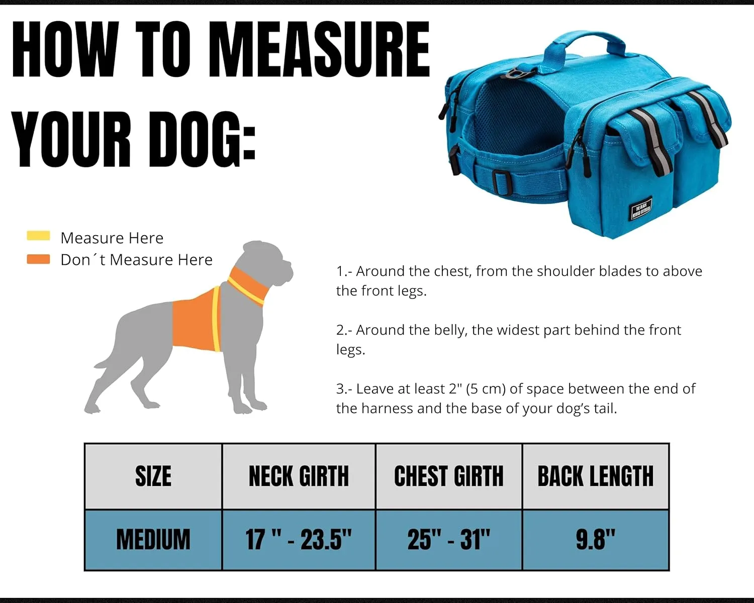 Dog Hiking Backpack Saddle Bag Medium Dogs Adjustable Harness Reflective Straps Side Pockets Breathable Fabric Outdoor Walking Travel Lightweight Durable Design Ideal Pet Gear Adventure Use