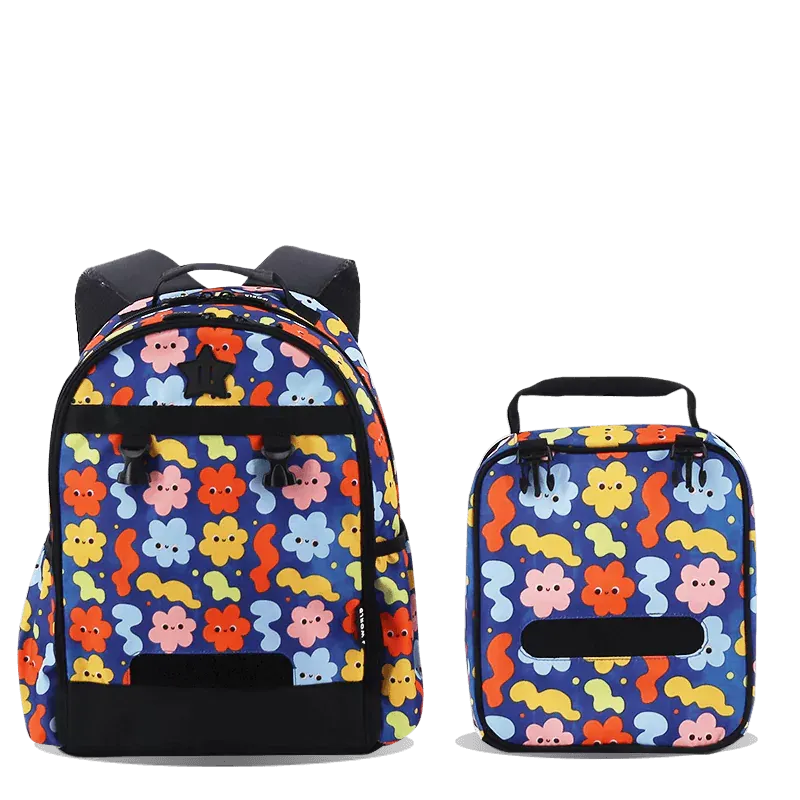Duet Kids Backpack & Detachable Lunch Box Set in Baby Cloud