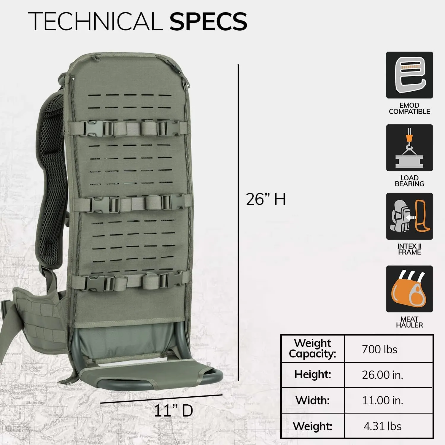 Eberlestock F1 Mainframe - The Most Versatile Pack Ever - Fully Adjustable with Endless Configurations