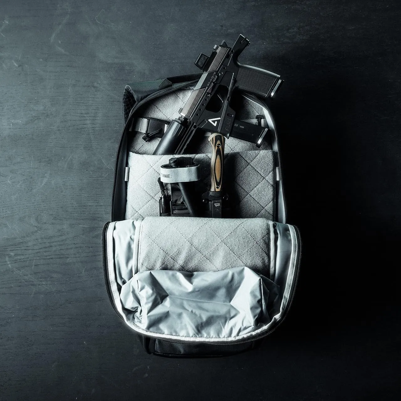 Eberlestock Fade Transport - EDC Backpack for Everday Carry - Fully Customizable System - 18" Tall and 18L of Volume - Black