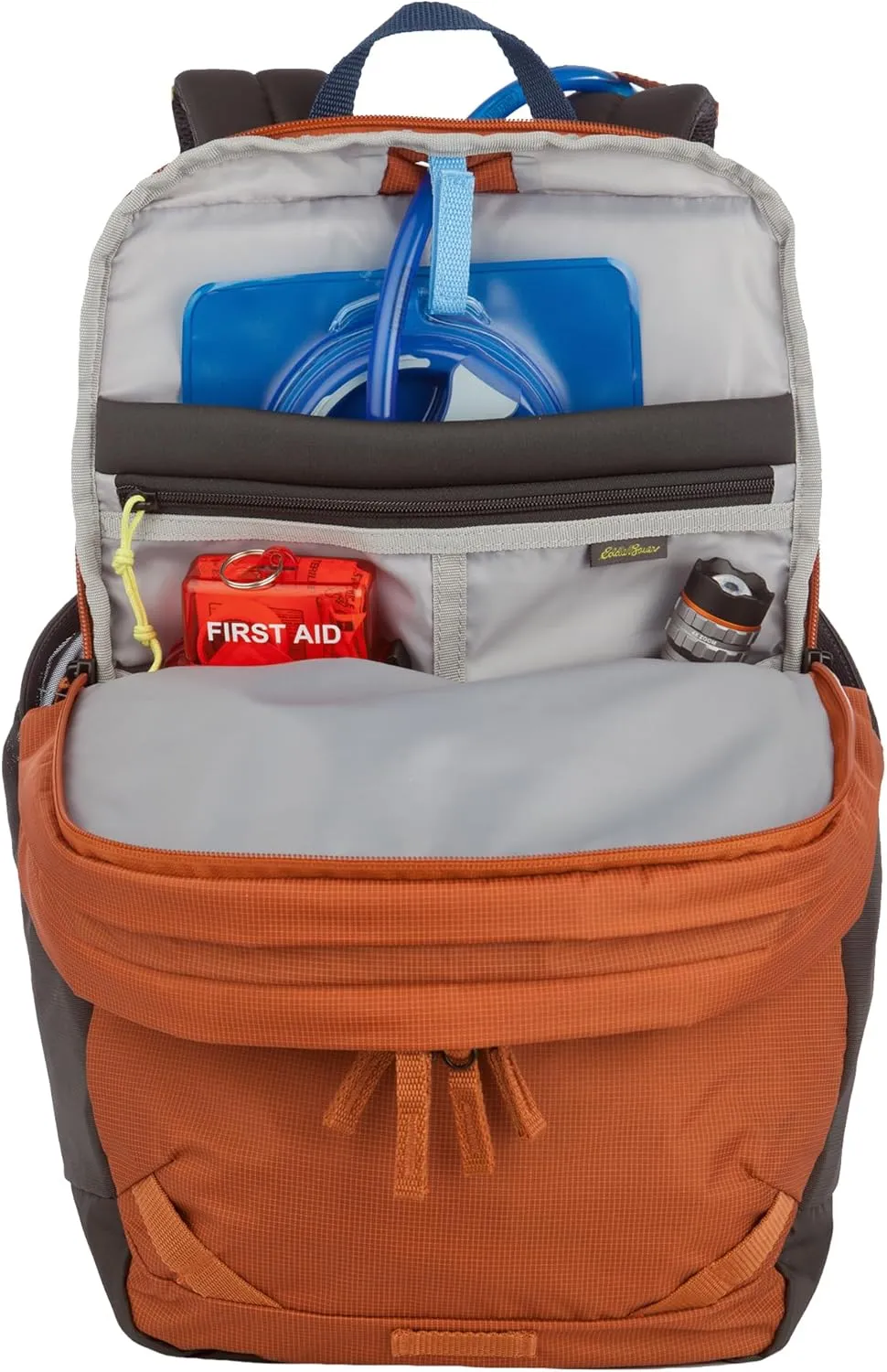 Eddie Bauer Nomad Backpack-Laptop Bag (17 inch)| Compression Straps | Travel | Hiking | Gym | Work | Commuting, Sienna, 22L