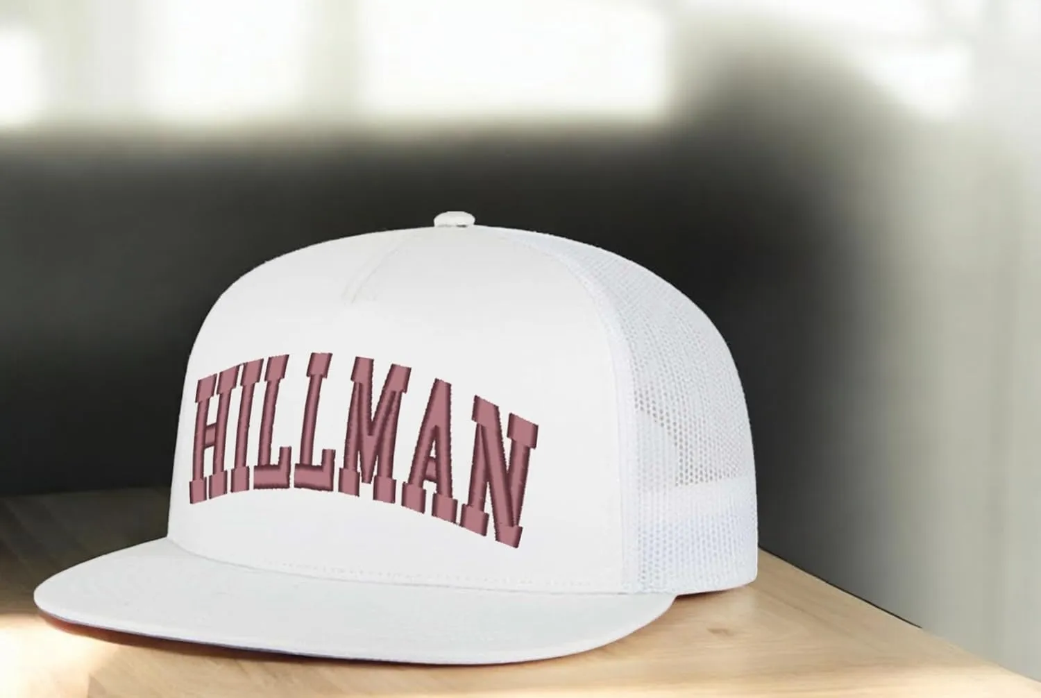 Embroidered Hat Retro 80's HBCU Apparel TV Sitcom Cap Perfect White Elephant Gift for Men and Women