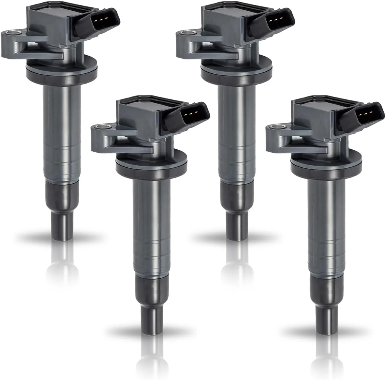 ENA Set of 4 Ignition Coil Pack 1.8L V4 Compatible with Chevrolet Chevy Pontiac Toyota Prizm Vibe Celica Corolla Matrix MR2 Spyder 2000 2001 2002 2003 2004 2005 2006 2007 2008 for UF247 UF315 702526