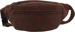 eYLun Women Crossbody Bag Fanny Pack Casual Fashion Waist Bag Chest Bag Adjustable Waist Pack for Travel Walking Running Hiking Cycling Brown