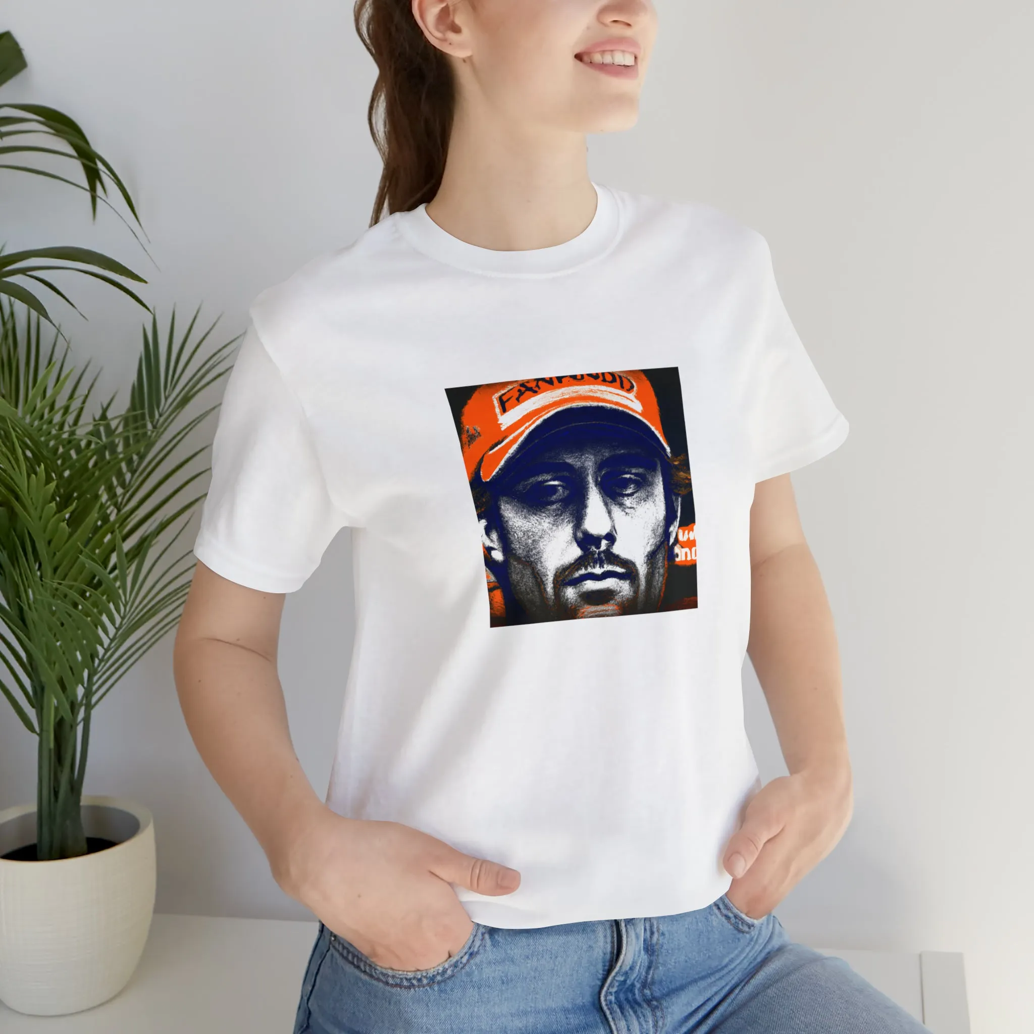 Fabiana Russo, a powerhouse female streetwear designer hailing from Rome who revolutionized sportswear fashion in the '90s with her bold and whimsical designs. Known for embellished bomber jackets, graffiti-printed sweatshirts,-Tee