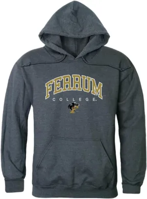 Ferrum College Panthers Campus Pullover Sweatshirt Hoodie - Heather Charcoal, Large
