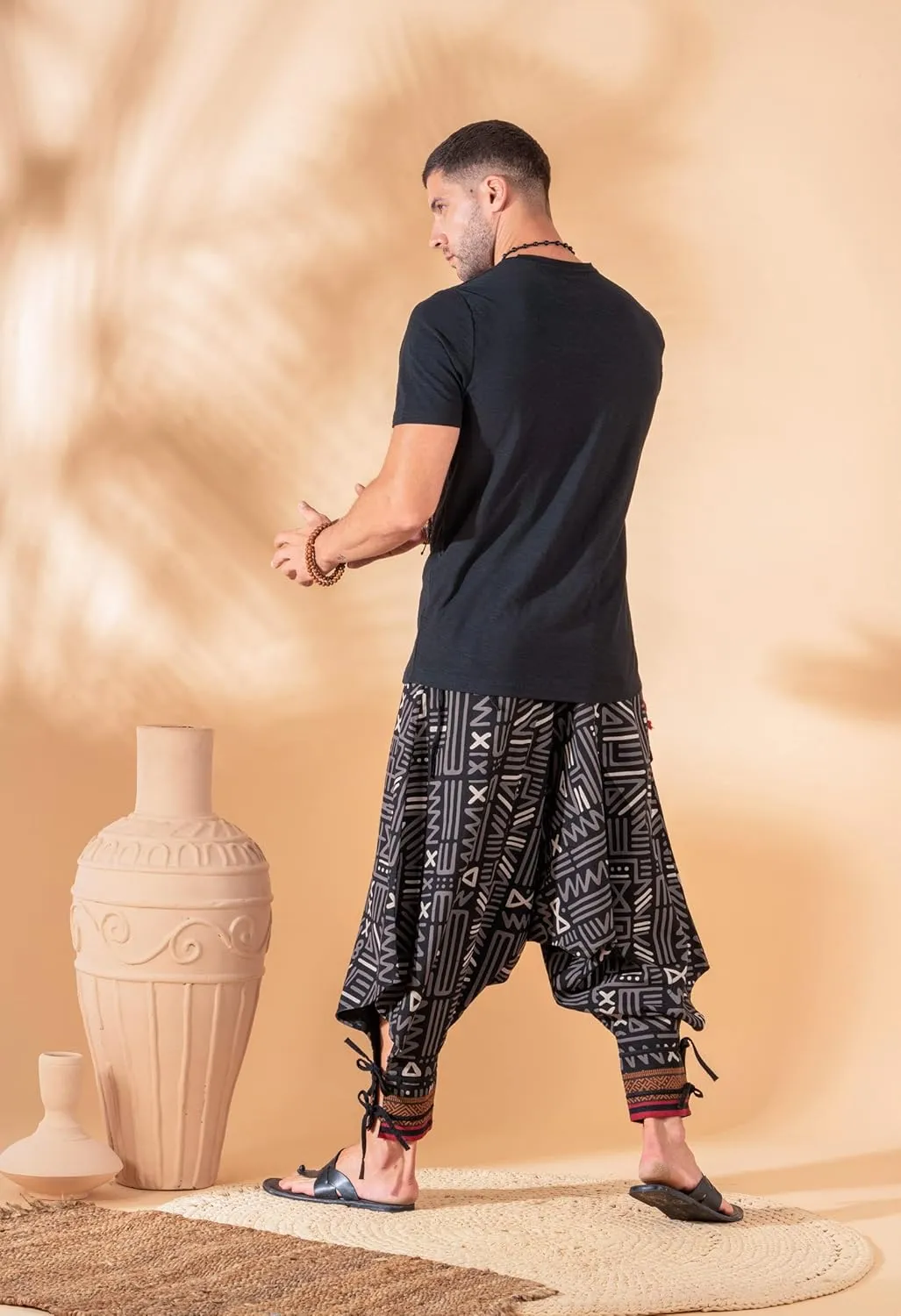 Festival Clothes Tribal Hippie Elephant Pajama Parachute Boho Summer Clothes Yoga Harem Pants for Men