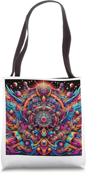 Festival EDM Psyche Tote Bag