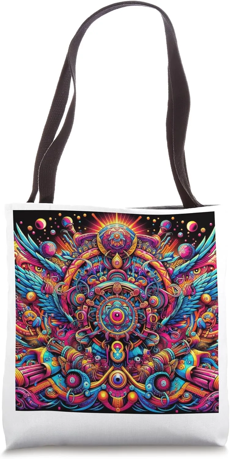 Festival EDM Psyche Tote Bag