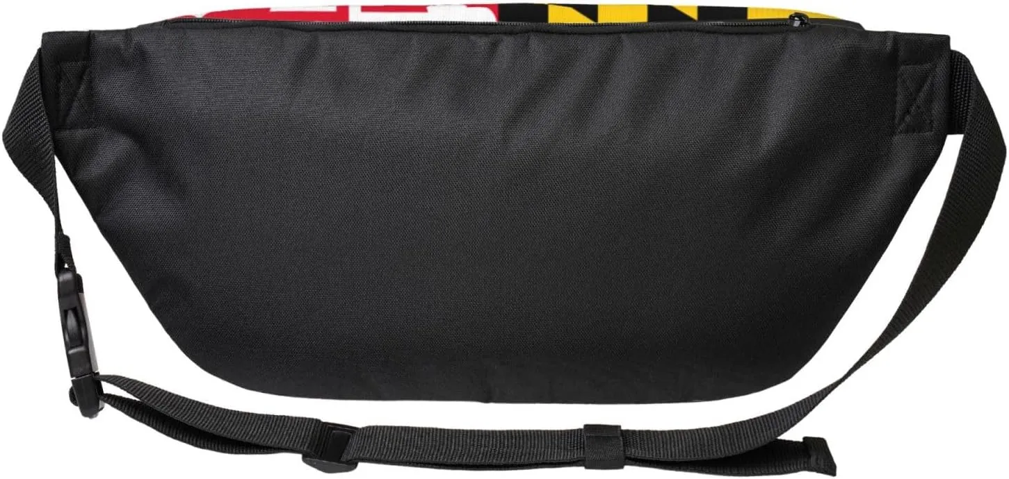 Flag of Maryland Fanny Pack Crossbody Bag â€“ Fashionable Sling Bag for Travel, Running, Cycling, and Everyday Use