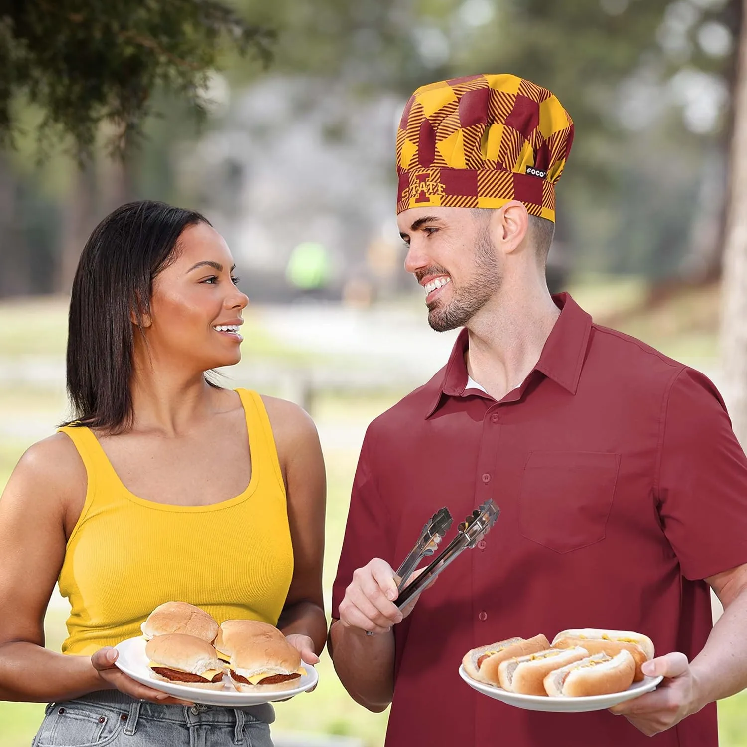 FOCO NCAA College Team Logo Grilling Cooking Gear-Chef Hat
