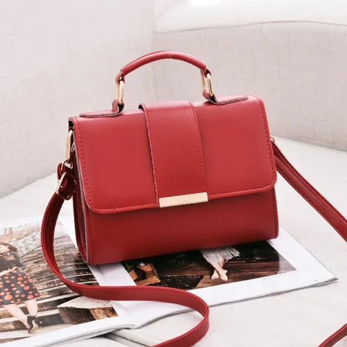 for Shoulder Bag REPRCLA Polished Fashion Bag Handbags Summer 2020 Bags Small Women All-in-one collection Leather Crossbody PU Messenger Women Bags Flap