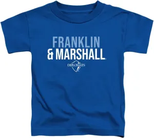 Franklin & Marshall College Official Stacked Unisex Toddler T Shirt
