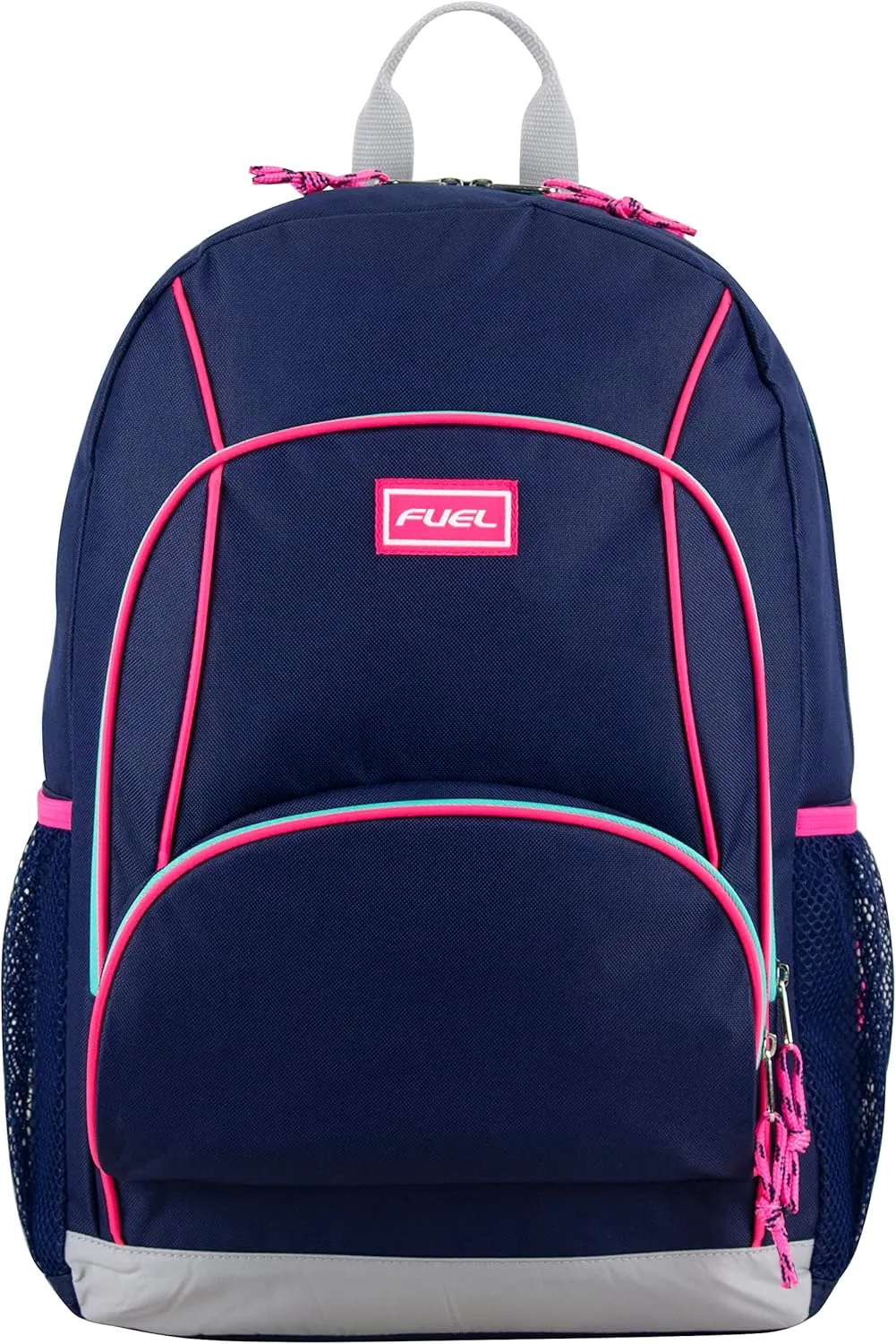 FUEL Laptop Backpack, Multipurpose Casual Daypack, Triple Compartments Bookbag for College, Hiking, Work, 18 Inches, Deep Cobalt