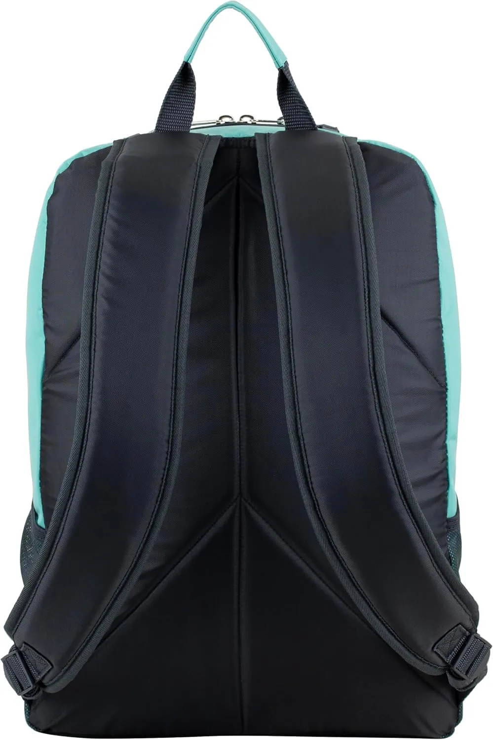 FUEL Rider Sport Hiking Backpack Laptop Travel Carry On Luggage Daypack Bag, Bungee for Travel, Leisure, Outdoors, Mint Blue