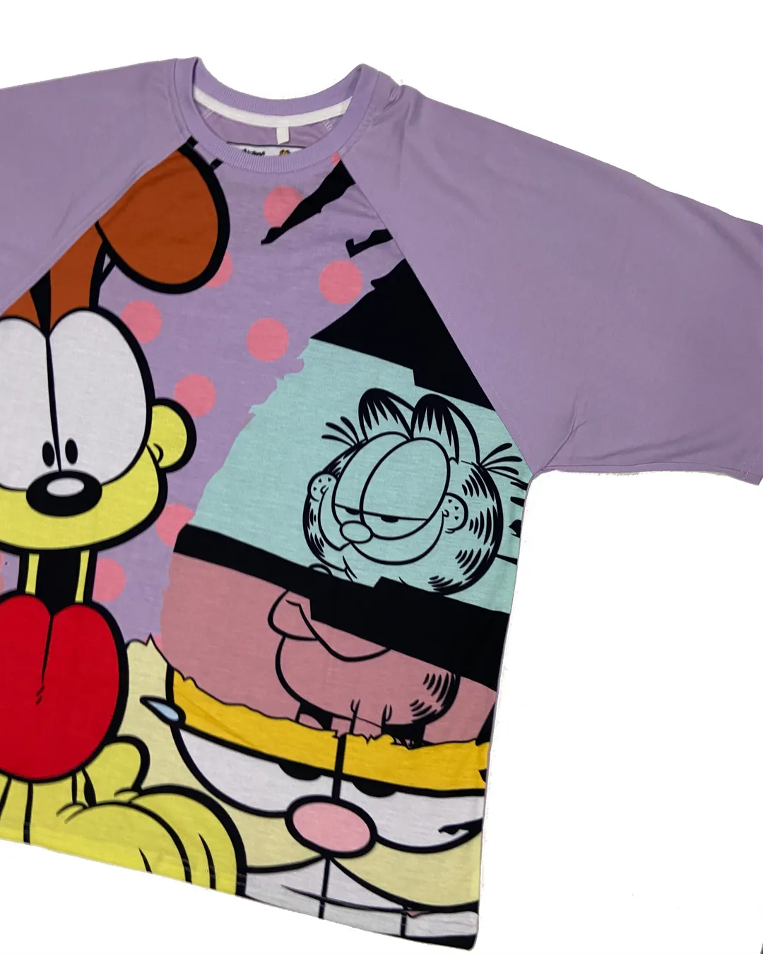 Garfield & Odie Oversized Raglan T-shirt
