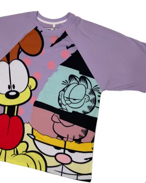 Garfield & Odie Oversized Raglan T-shirt