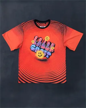 Ghost Smiley Oversized Tshirt