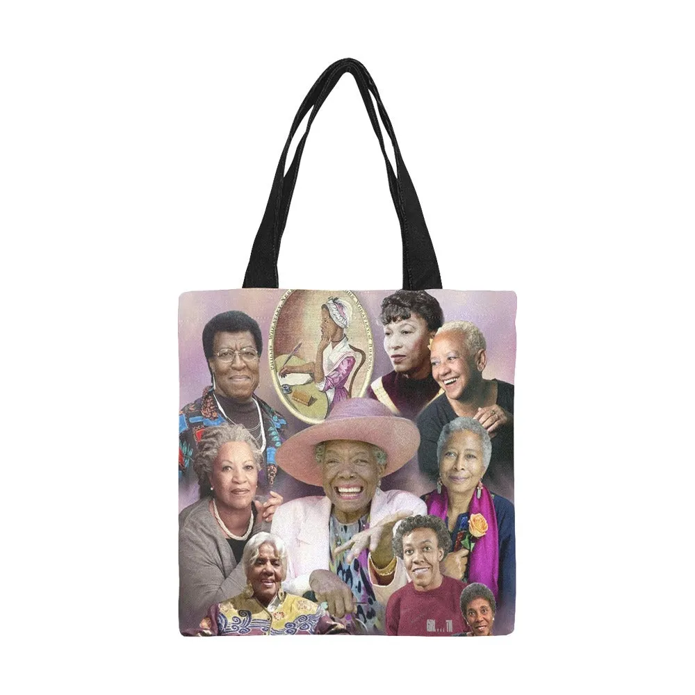 Girl Again I Rise Canvas Tote Bag