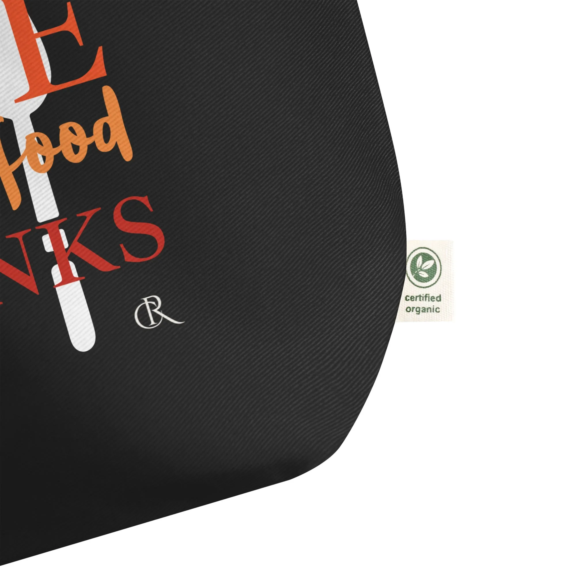 Give Thanks Large Organic Tote Bag