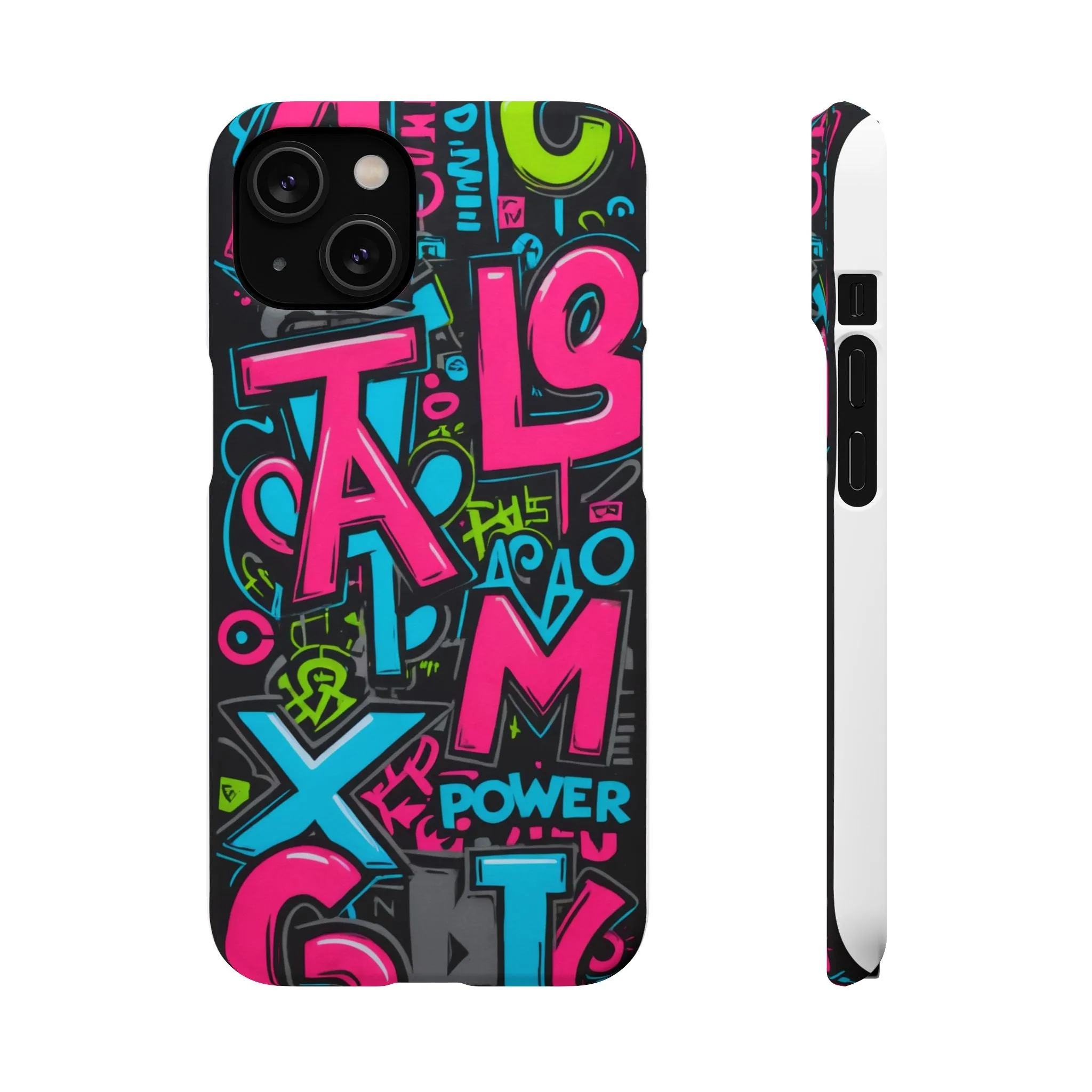 Graffiti Design Phone Case - Urban Fashion for Boys