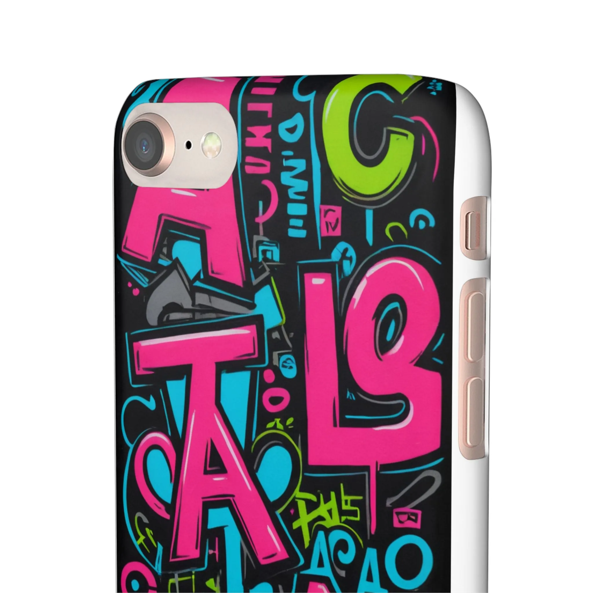 Graffiti Design Phone Case - Urban Fashion for Boys