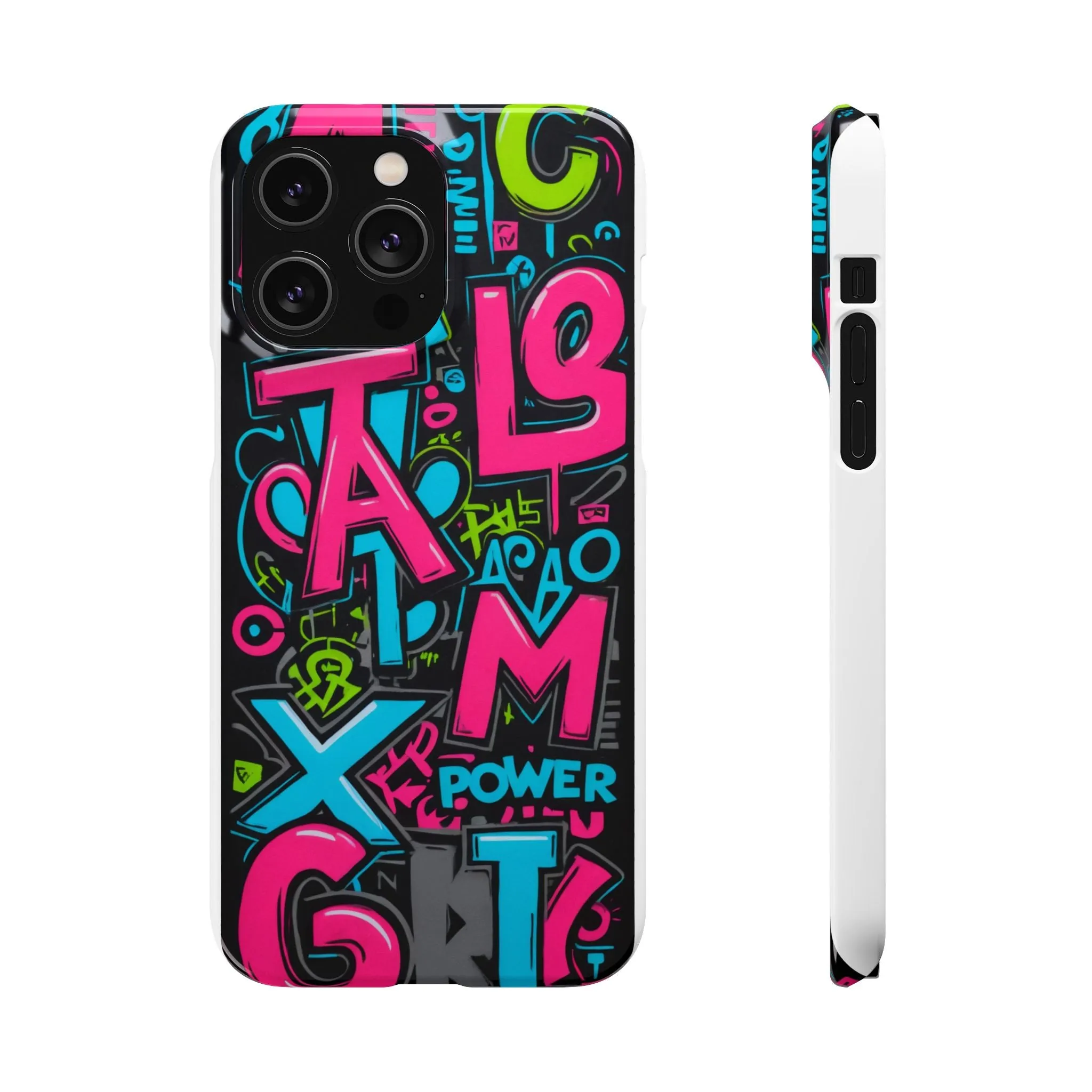 Graffiti Design Phone Case - Urban Fashion for Boys