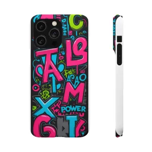 Graffiti Design Phone Case - Urban Fashion for Boys