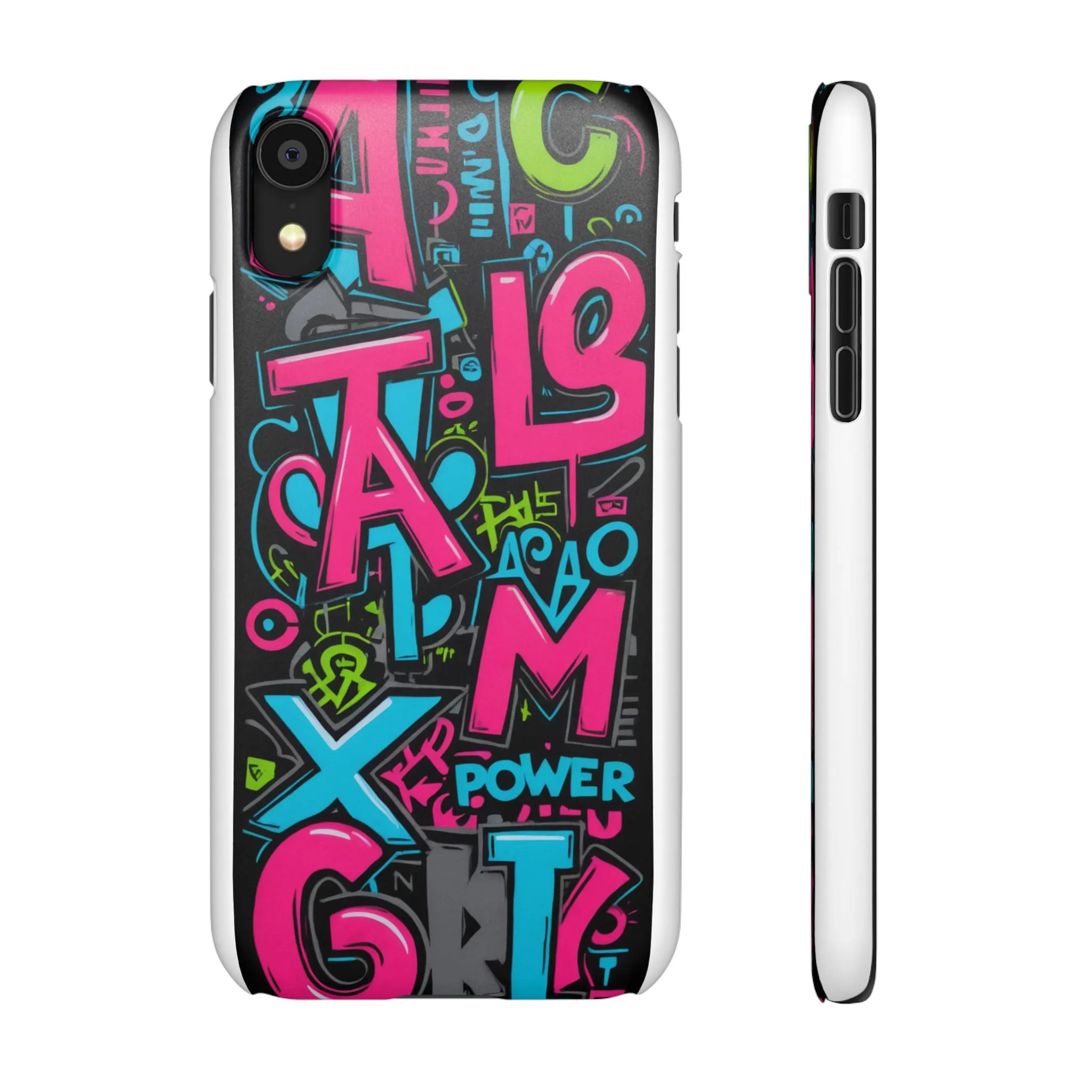 Graffiti Design Phone Case - Urban Fashion for Boys