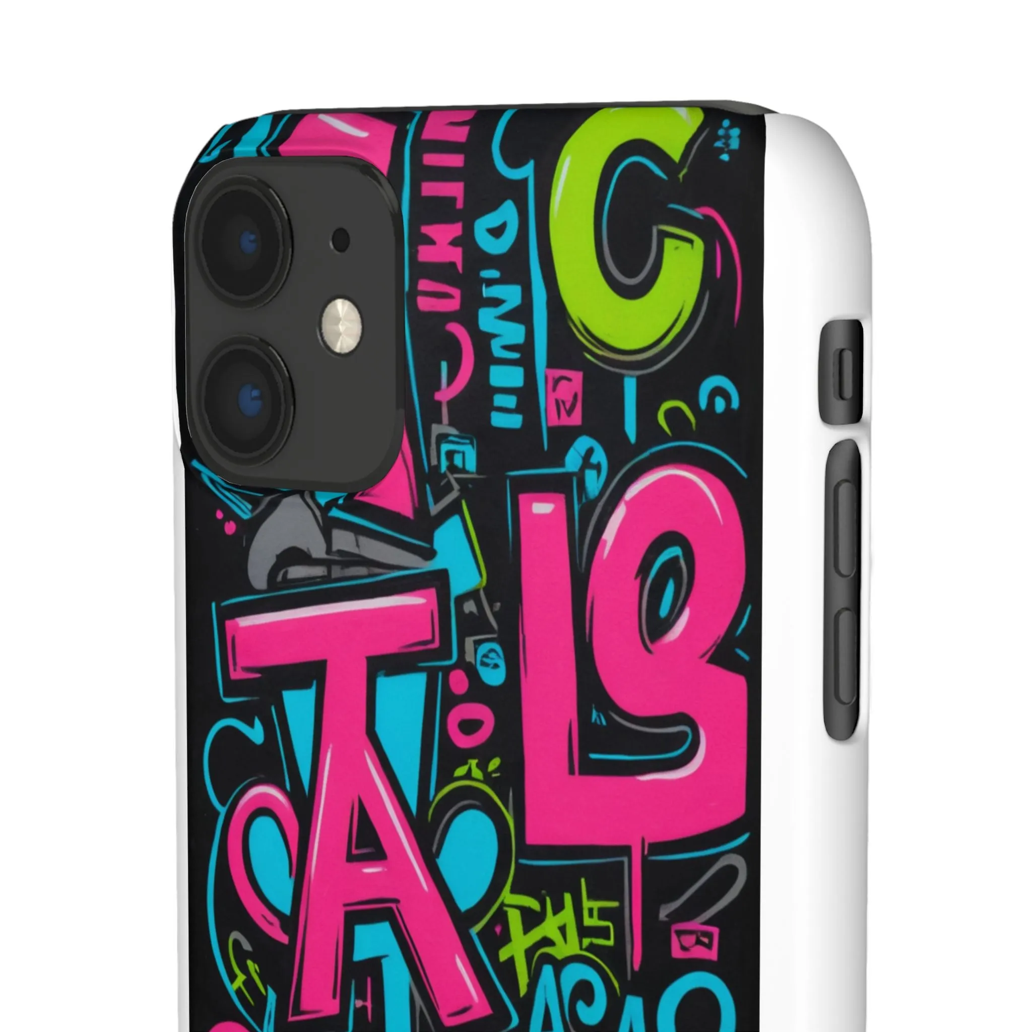 Graffiti Design Phone Case - Urban Fashion for Boys