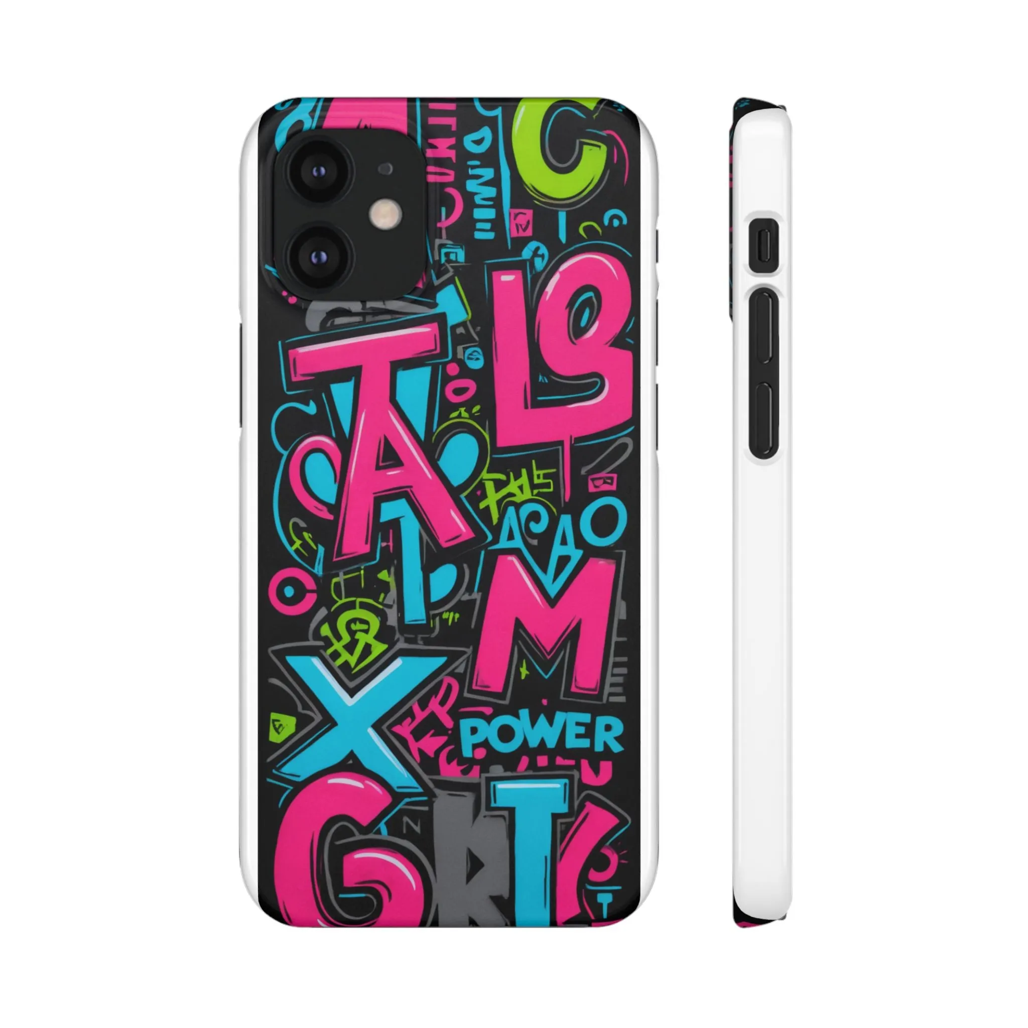 Graffiti Design Phone Case - Urban Fashion for Boys