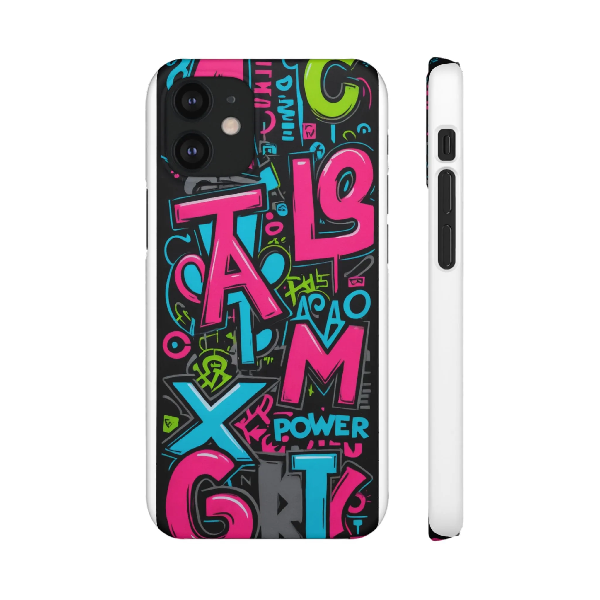 Graffiti Design Phone Case - Urban Fashion for Boys