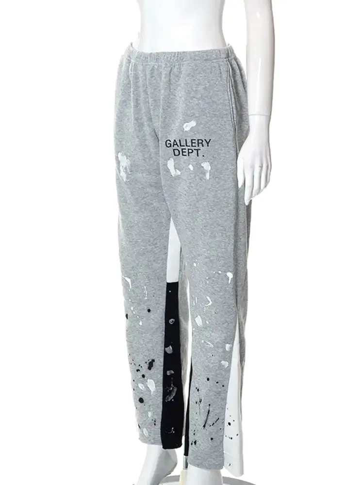 Graffiti High Waist Street Sweatpants