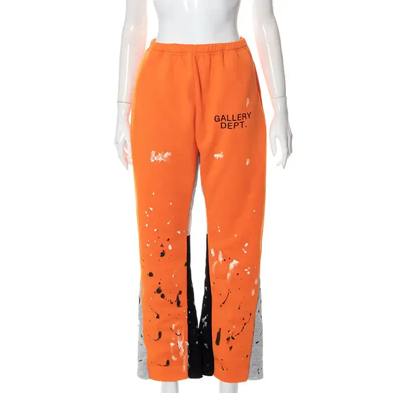 Graffiti High Waist Street Sweatpants