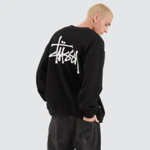 Graffiti LCB Fleece Crew Black