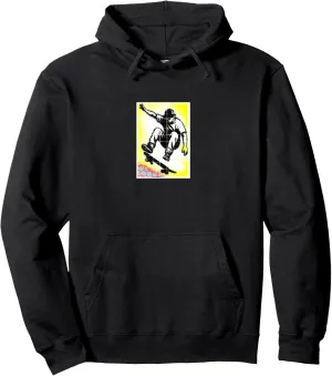 Graffiti Streetwear Art Abstract Urban Skater Rider Pullover Hoodie