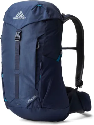 Gregory Jade 28L Women's Day Hiking Backpack, Ventilated Backpanel, Built-In Hydration Attachment for Bladder (Reservoir Not Included), Plus Size, Midnight Navy