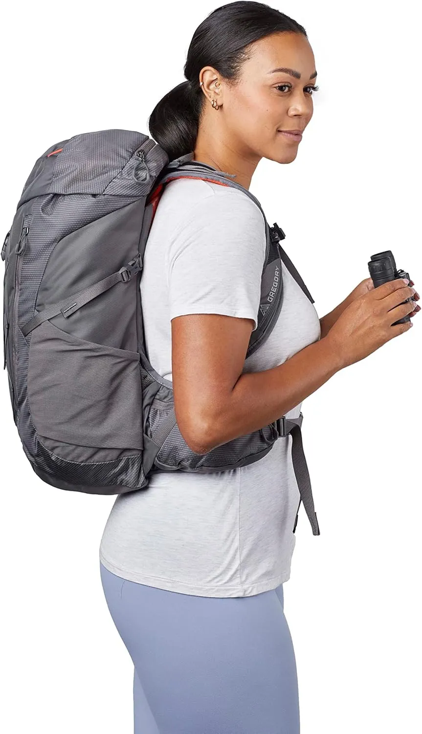 Gregory Maya 30L Women's Day Hiking Backpack, Ventilated Backpanel, Built-In Hydration Attachment for Water Bladder (Reservoir Not Included), One Size Fits All, Storm Blue