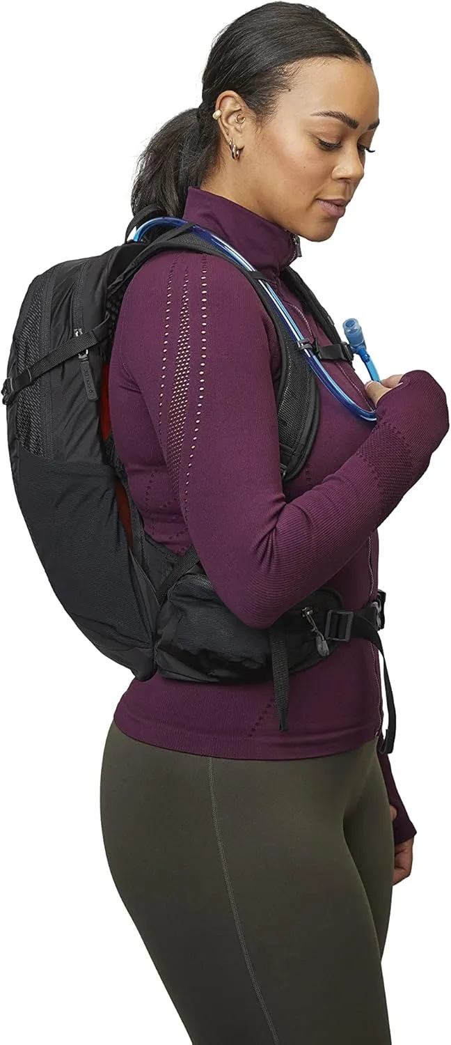 Gregory Sula 8 H2O Unisex Day Hiking/Backpacking Hydration/Mountain Biking Backpack, 3L Water Reservoir/Bladder Included, One Size Fits All, Aurora Black