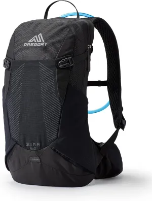 Gregory Sula 8 H2O Unisex Day Hiking/Backpacking Hydration/Mountain Biking Backpack, 3L Water Reservoir/Bladder Included, One Size Fits All, Aurora Black