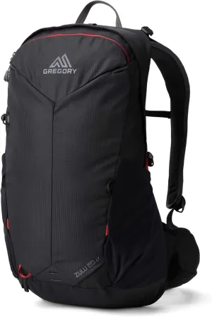 Gregory Zulu 20L Lt Unisex Hiking/Backpacking Pack, Freefloat Hipbelt, Internal Hydration Sleeve For Water Bladder, (Reservoir Not Included), One Size Fits All, Volcanic Black