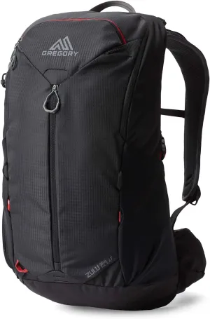 Gregory Zulu 24L Lt Unisex Hiking/Backpacking Pack, Freefloat Hipbelt, Internal Hydration Sleeve For Water Bladder, (Reservoir Not Included), One Size Fits All, Volcanic Black