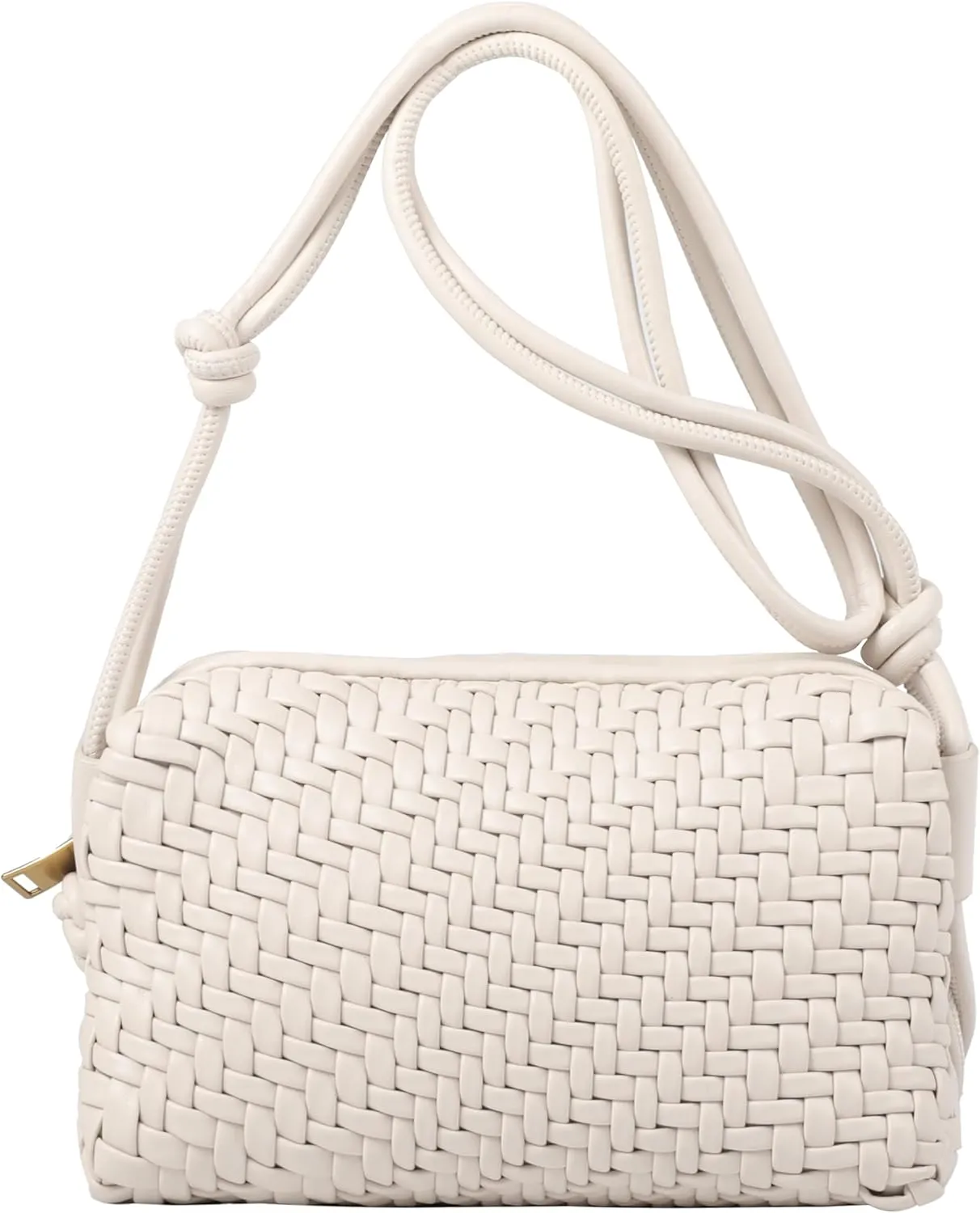 Handwoven Crossbody Bag for Women, Shoulder Purse with Adjustable Strap Lightweight Summer Festival Bag Gift